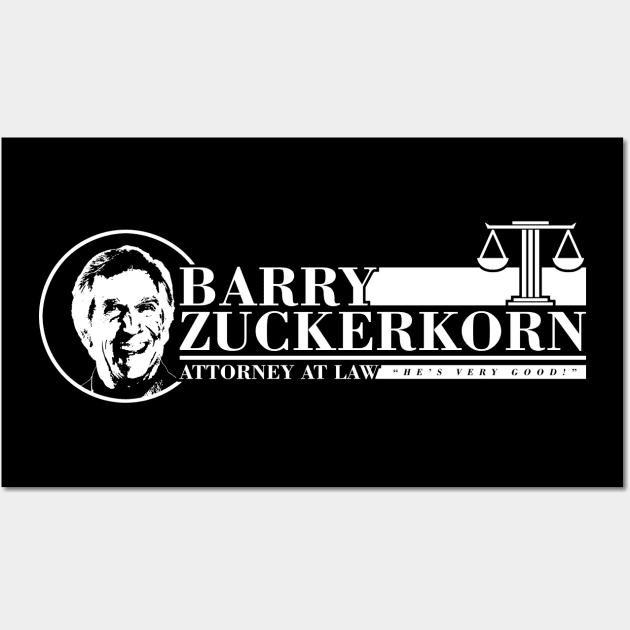 Barry Zuckerkorn Attorney At Law Wall Art by huckblade